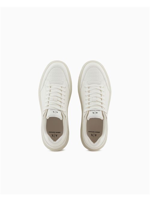 Sneakers con logo allover ARMANI EXCHANGE | XM001722AF17537/U0011